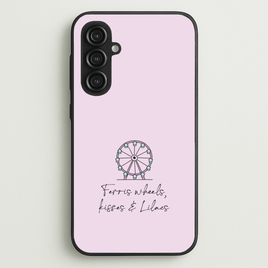 Ferris Wheels, Kisses & Lilacs Galaxy S23FE Case