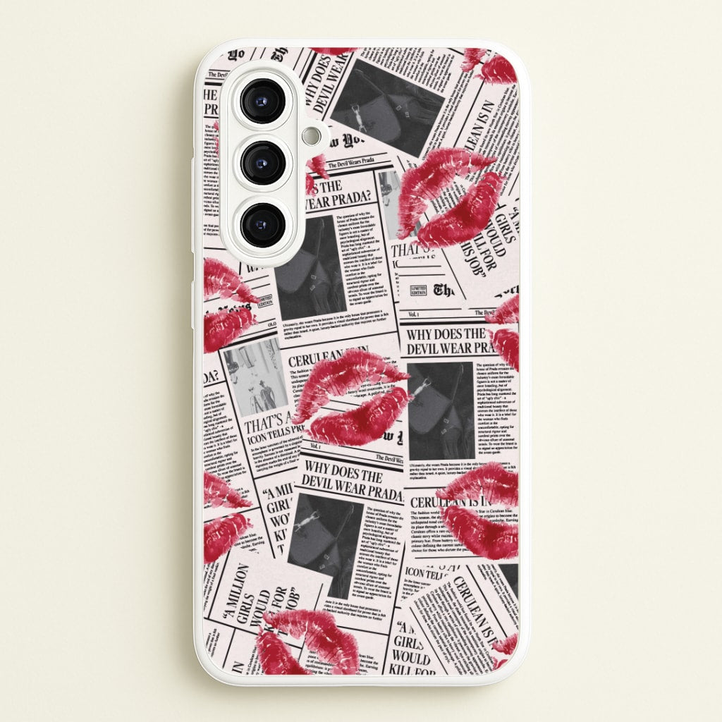 Front Page Kisses Galaxy A16 Case