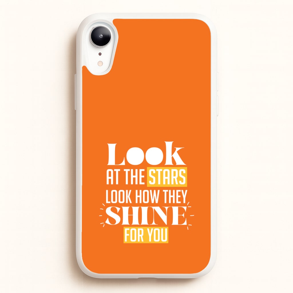 Look At The Stars iPhone XR Case