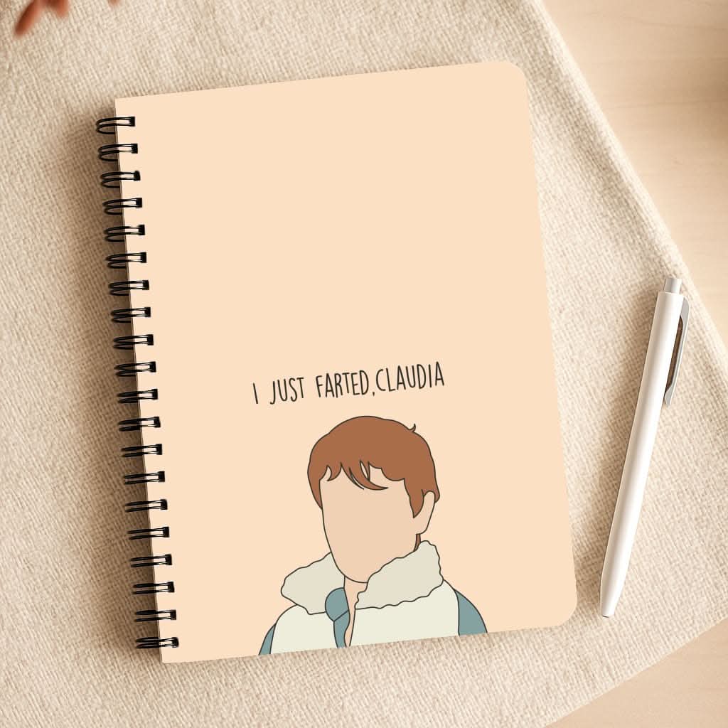 I Just Farted, Claudia Notepad
