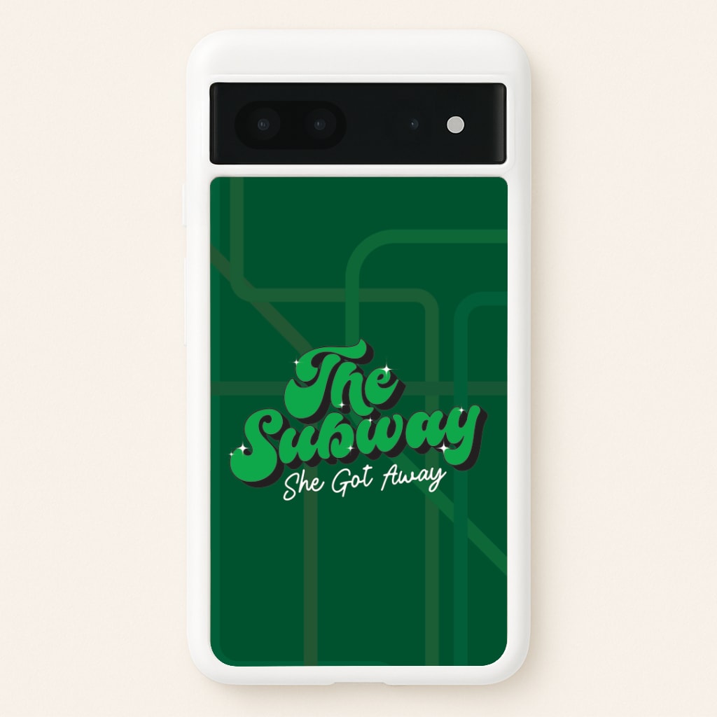 Subway Green Google Pixel 7 Case