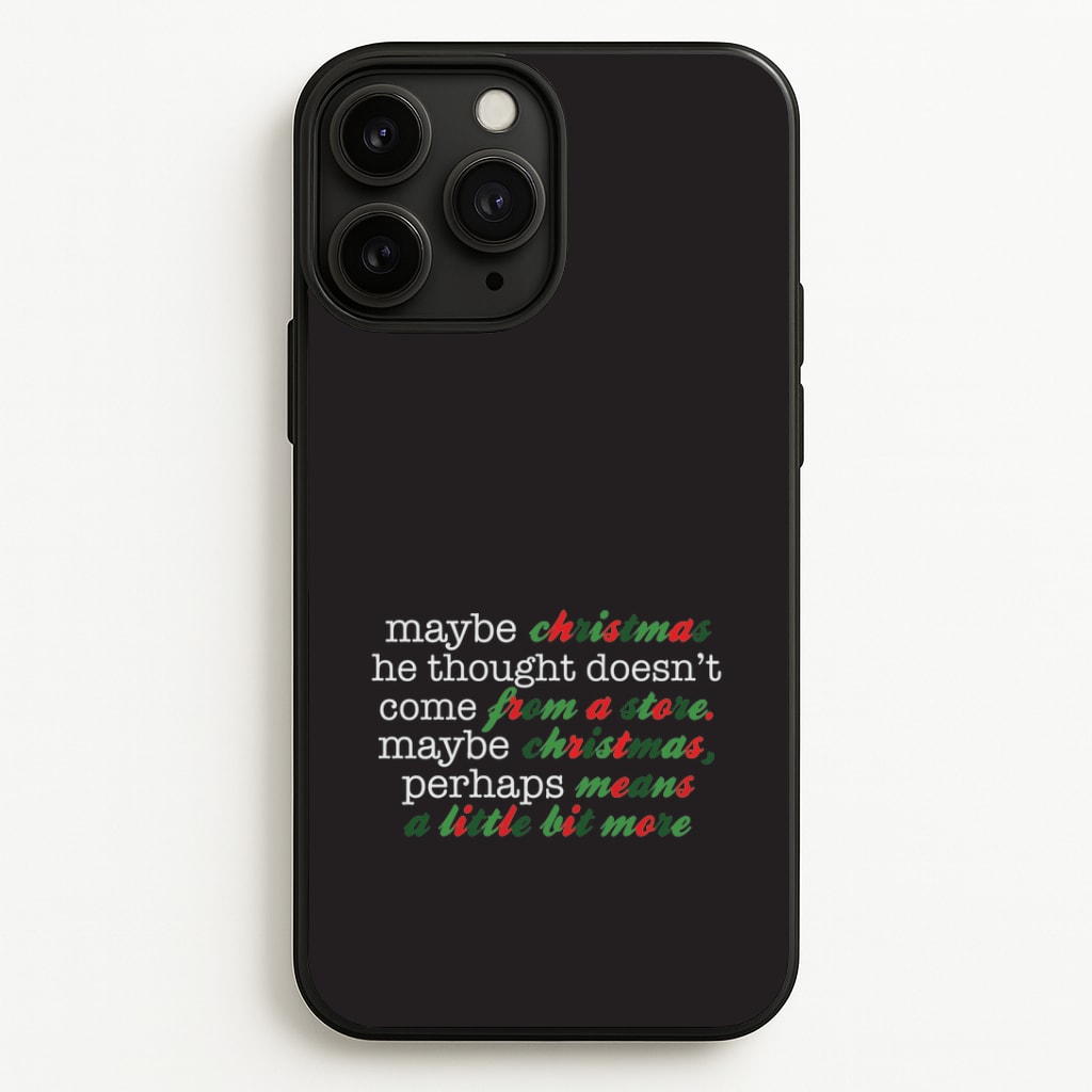 Green Creature Quote iPhone 11 Pro Case