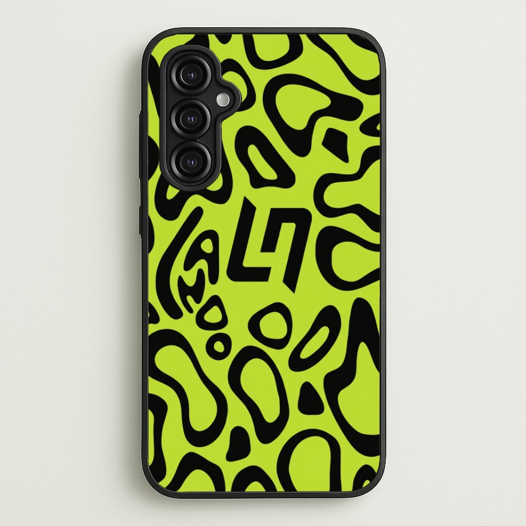 Norris Helmet Pattern Galaxy A14 Case