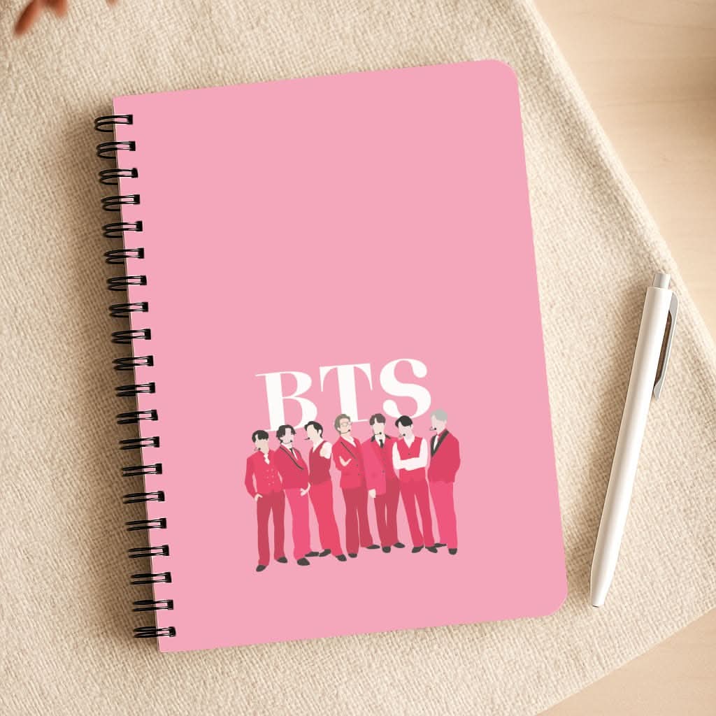 K-Pop Band 2026 Notepad