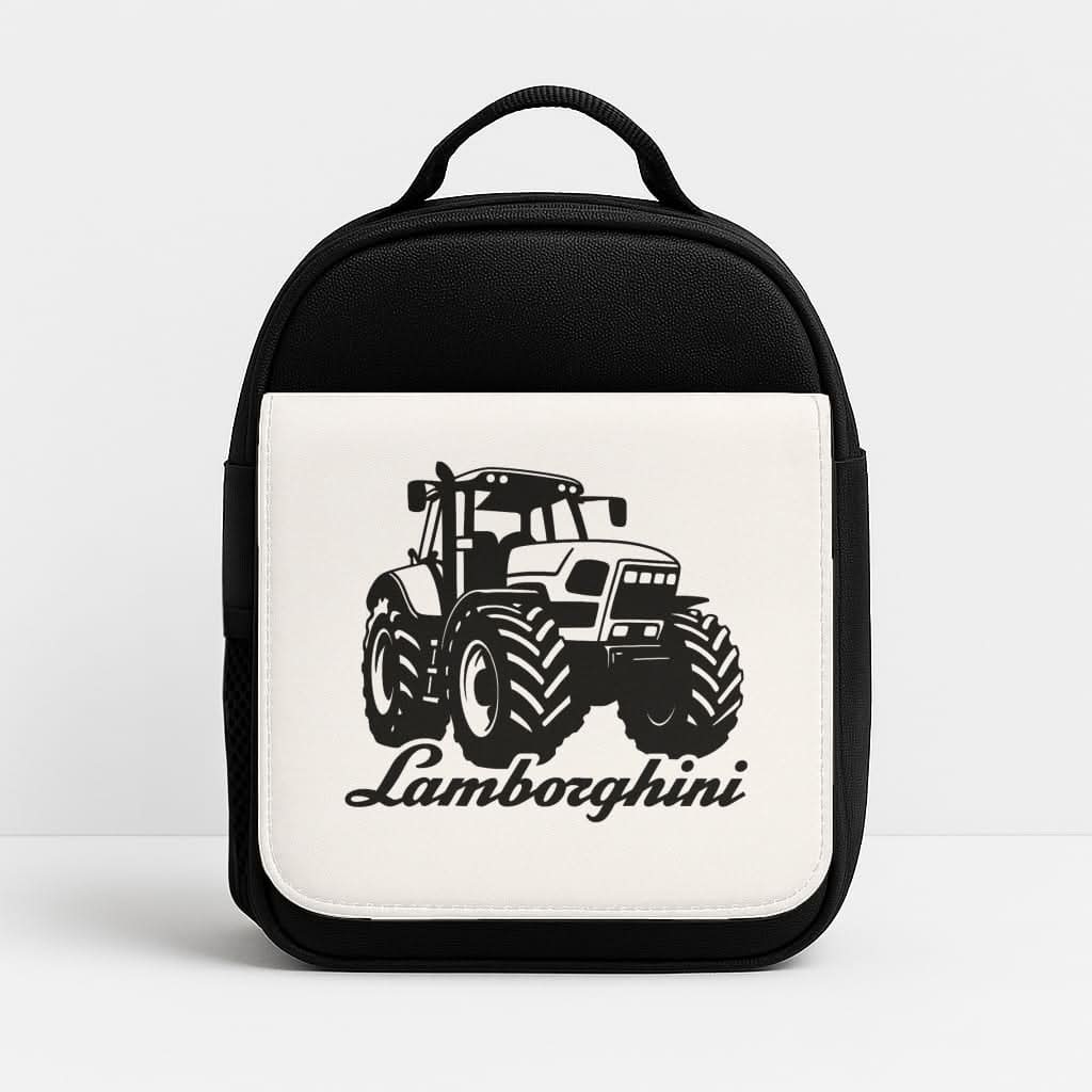 Lambo Tractor Insulated Lunch Bag
