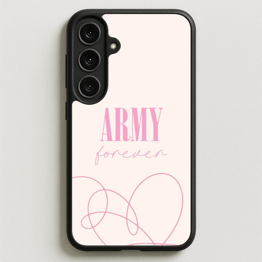 Army Forever Pink Galaxy S25FE Case