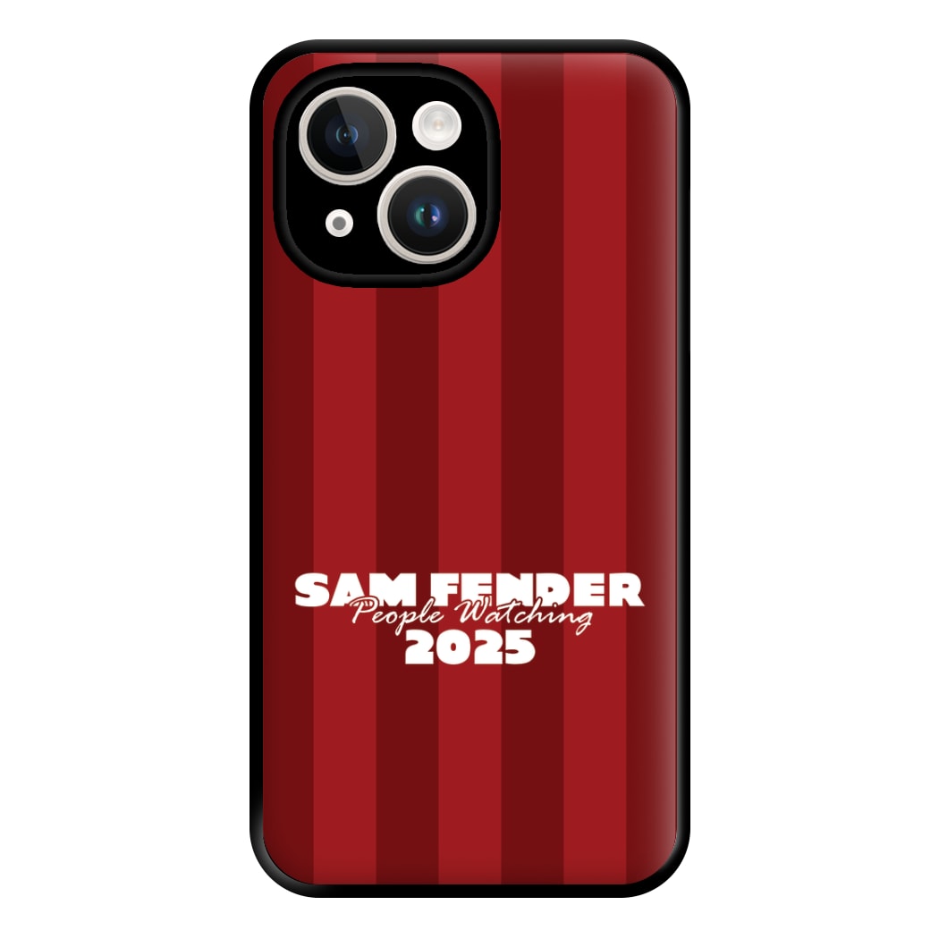 Stripes People Watching 2025 iPhone 14 Plus Case