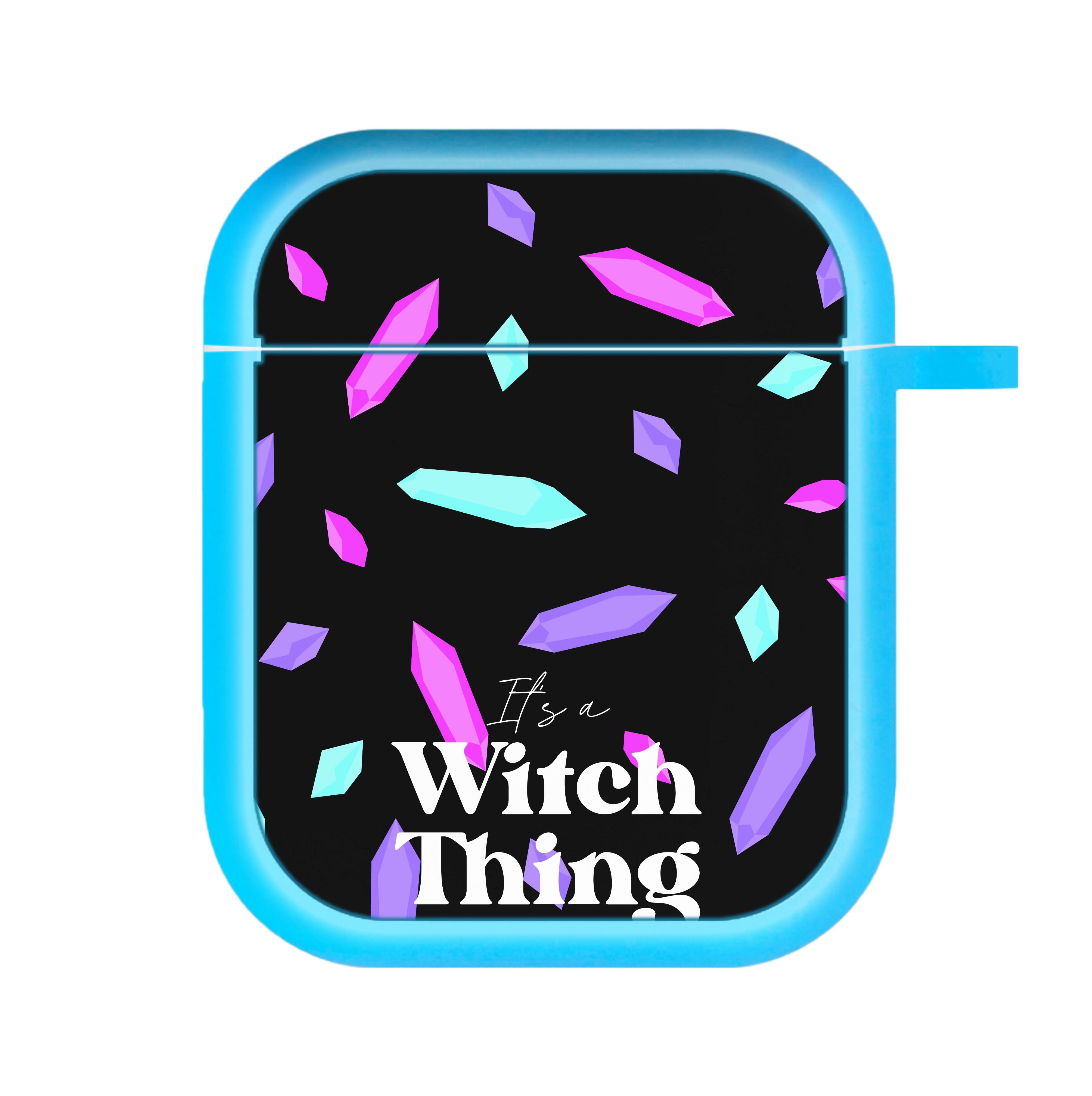 It's A Witch Thing Pattern AirPods Case