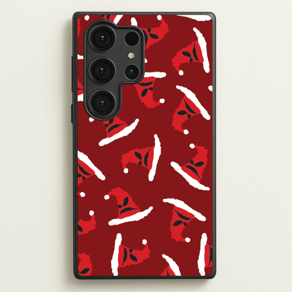Sorting Christmas Hat Pattern Galaxy S25 Ultra Case