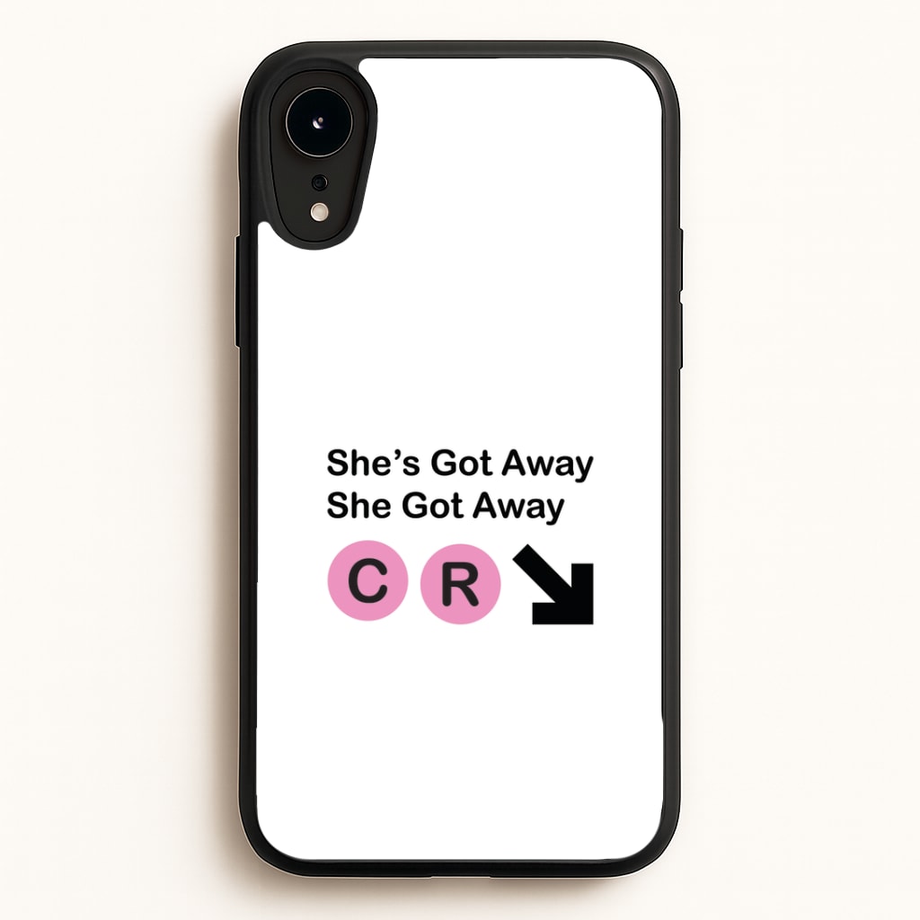 She Got Away iPhone XR Case