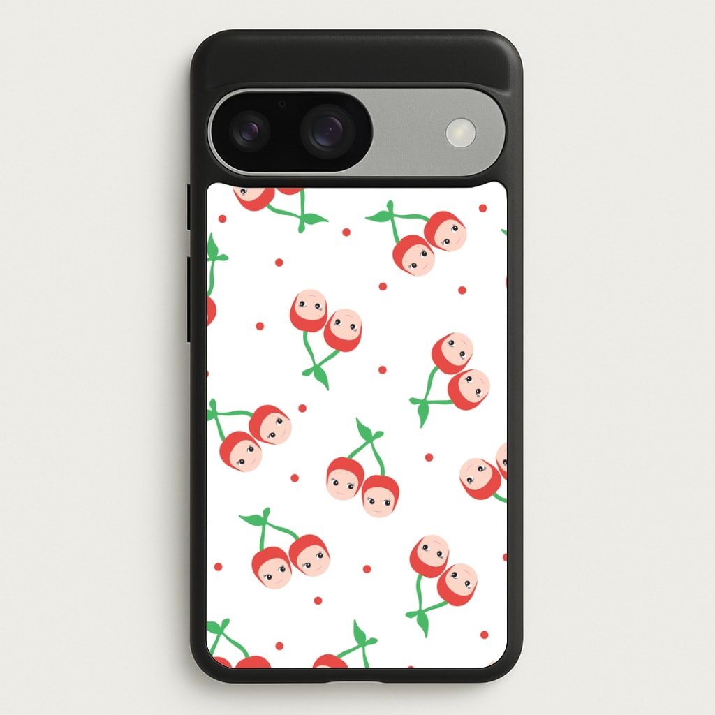 Cherry Angels Pattern Google Pixel 9 / 9 Pro Case