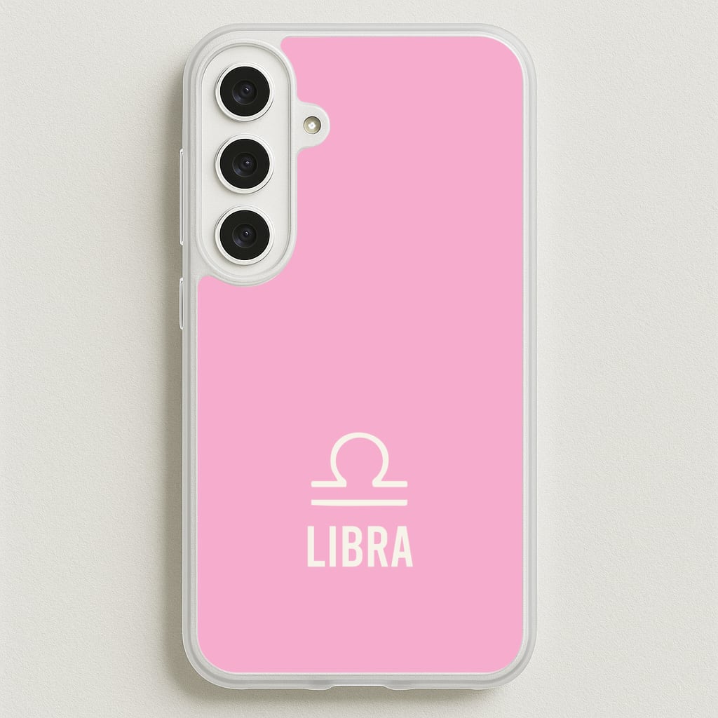 Libra Pastel Zodiac Galaxy S25FE Case