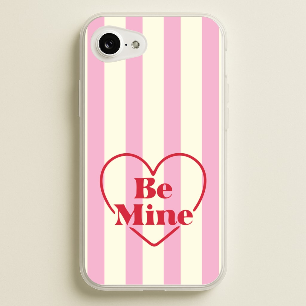 Be Mine Stripey iPhone 16e Case
