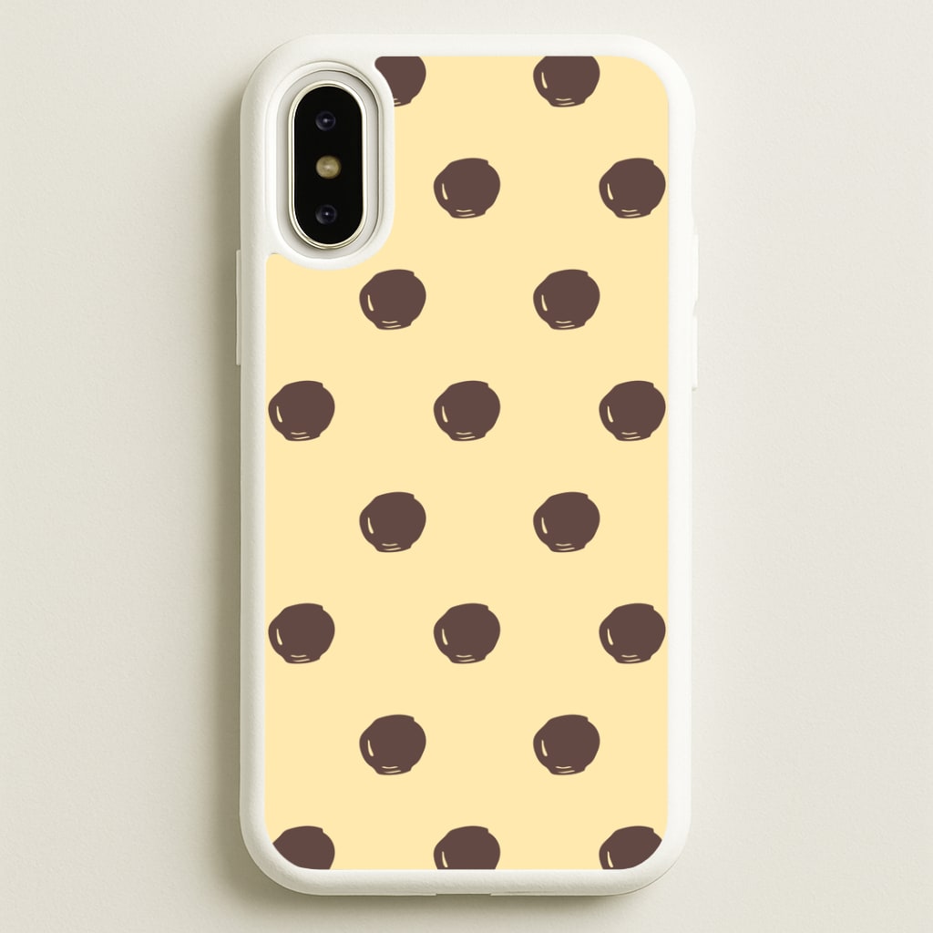 Vanilla & Chocolate Buttons iPhone X / XS Case