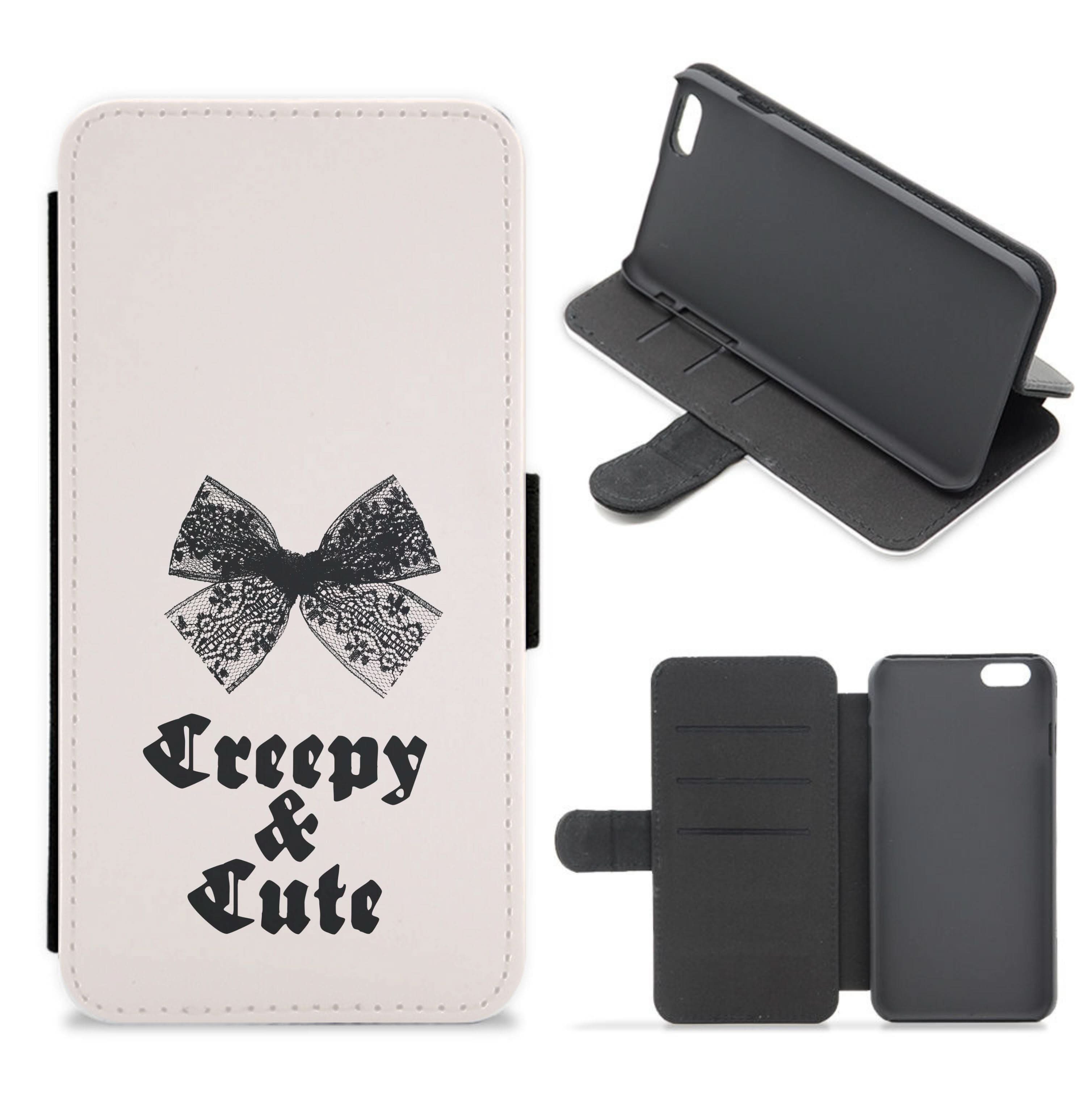 Creepy And Cute Coquette Flip / Wallet Phone Case