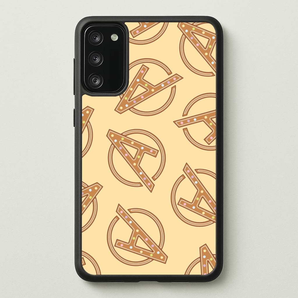 Superhero Team Gingerbread Pattern Galaxy S20 Case