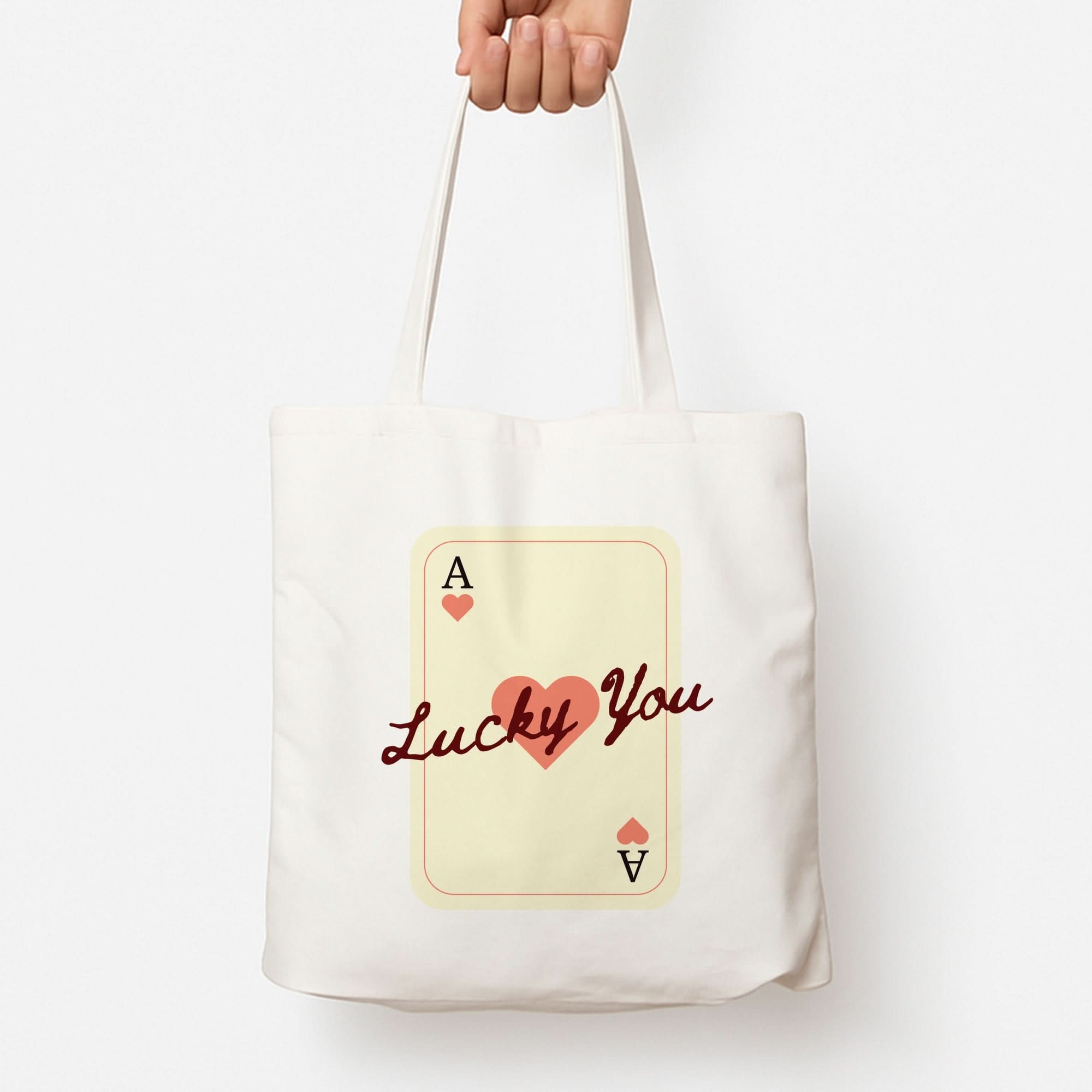 Lucky You Card Tote Bag