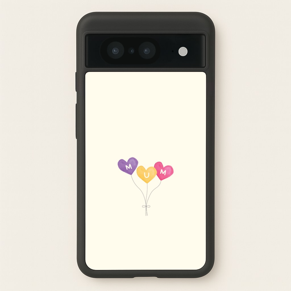 Mum Watercolour Balloons Google Pixel 8 Case