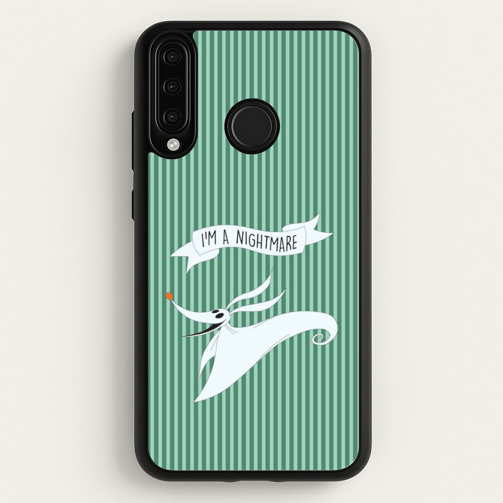 Stripey I'm A Nightmare Huawei P30 Lite Case