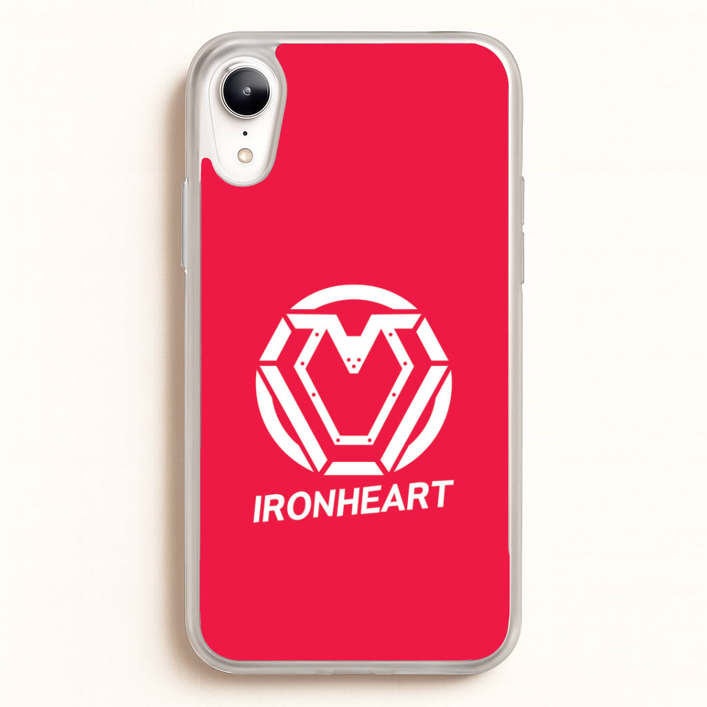 Metal Heart Symbol iPhone XR Case