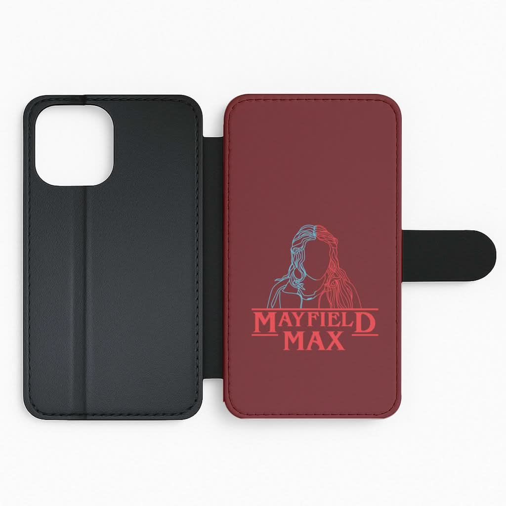 Blue And Red Max Flip Phone Case