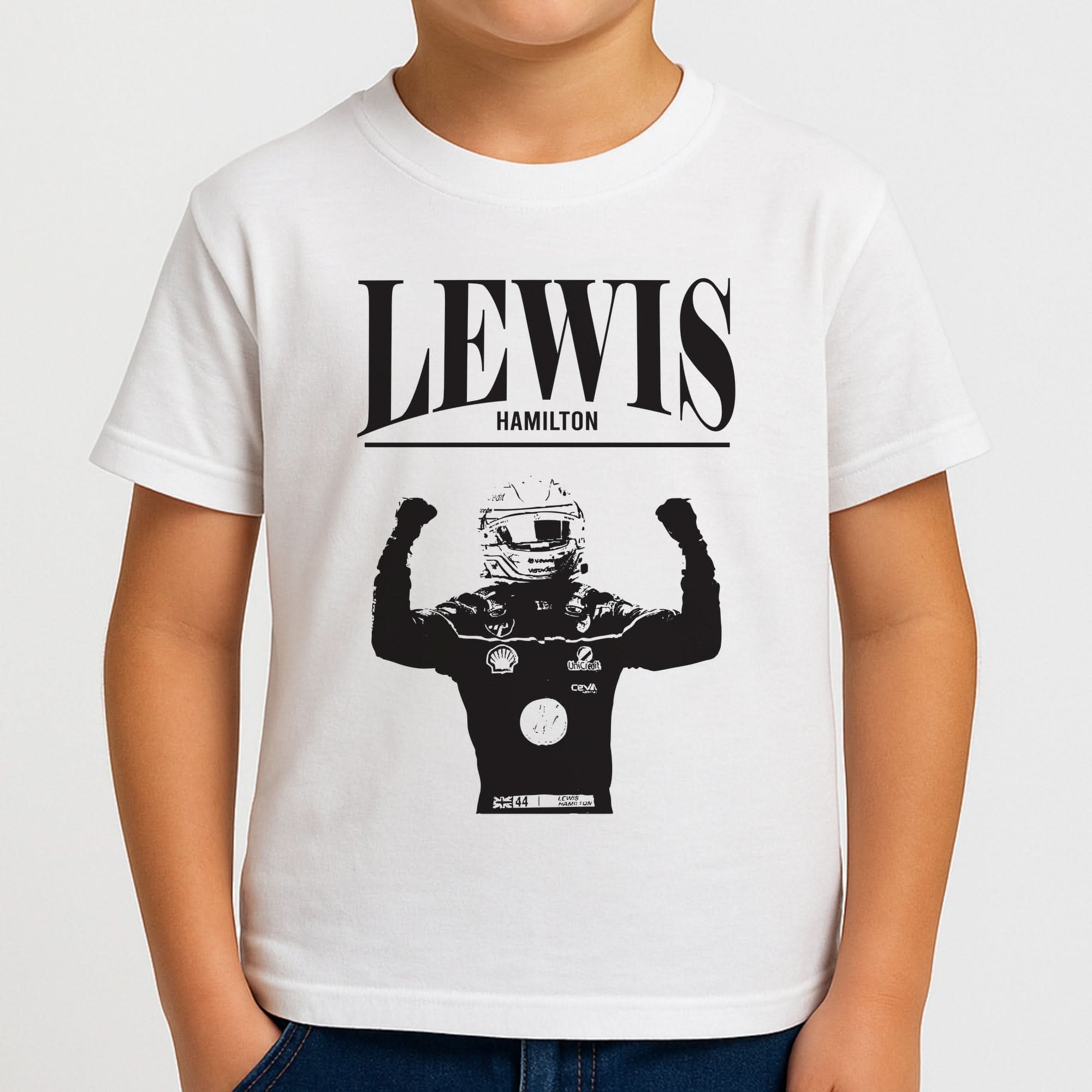 Lewis Red And Gold Boys T-Shirt