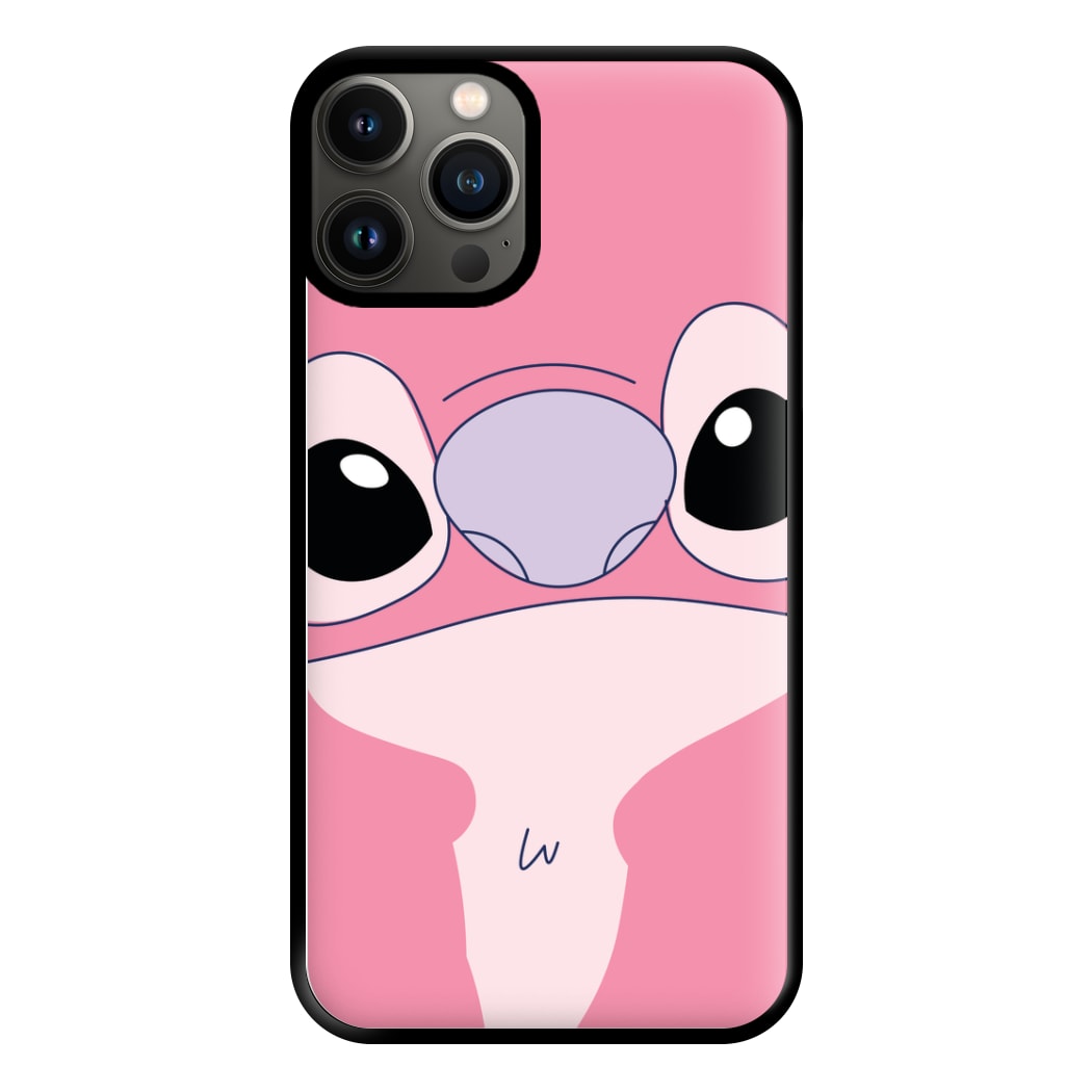 Cute Pink Alien Face iPhone 11 Pro Case