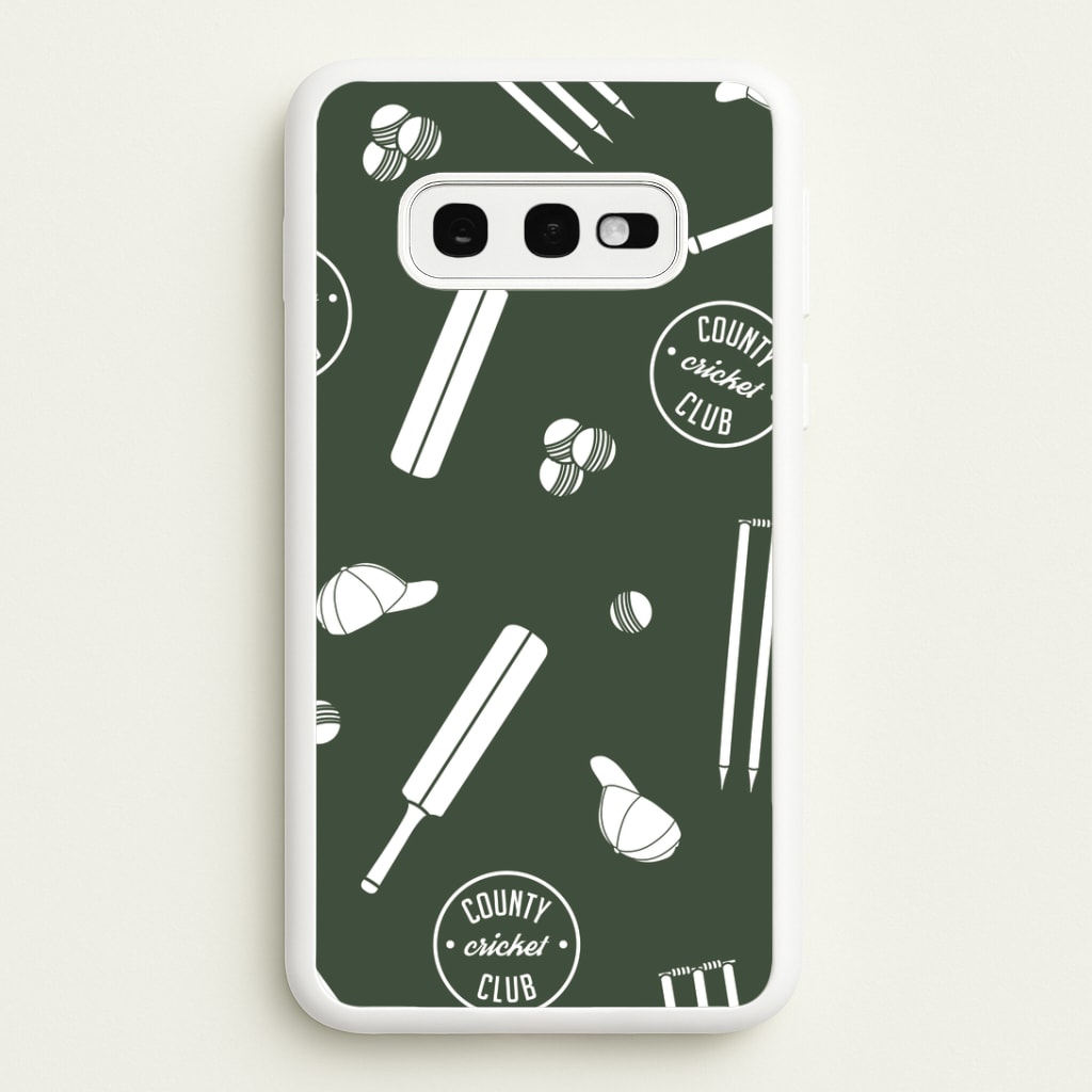 Cricket Props Pattern Galaxy S10e Case