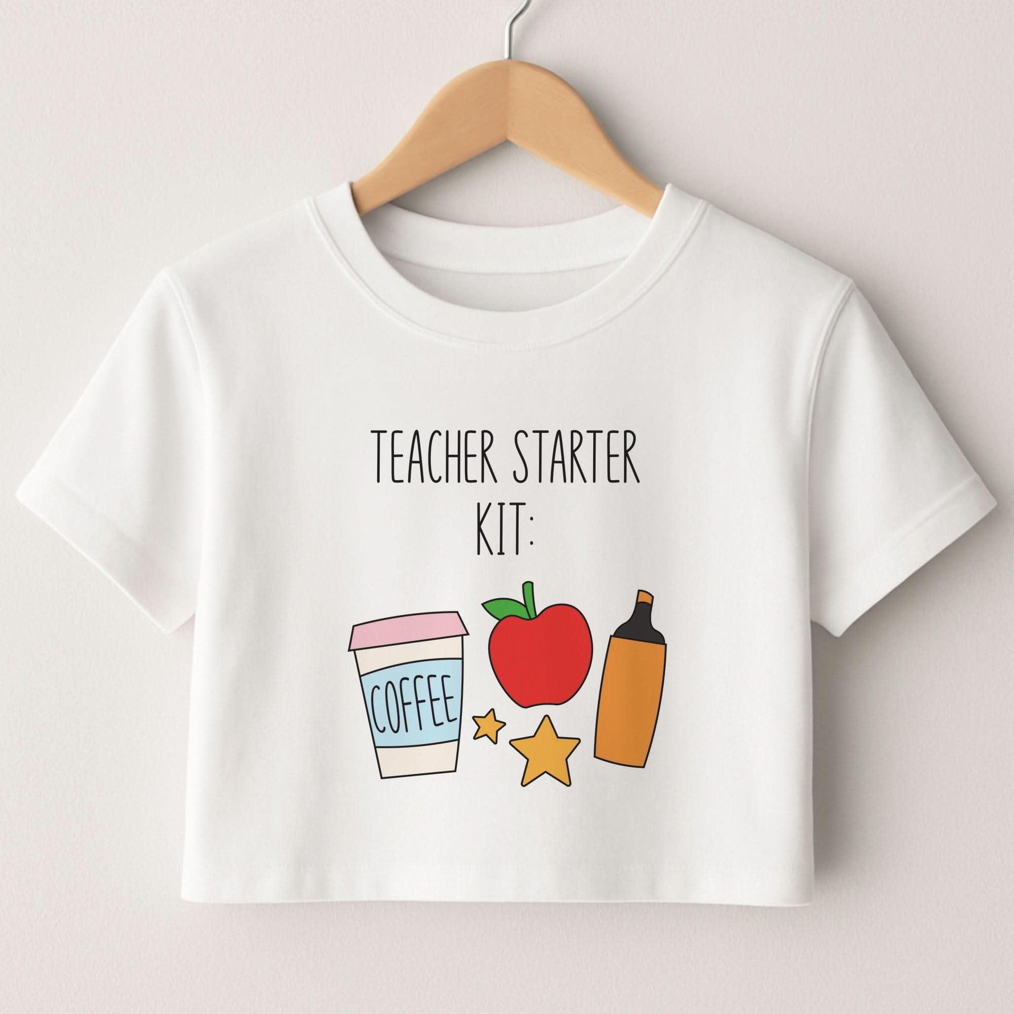 Teacher Starter Kit Crop Top