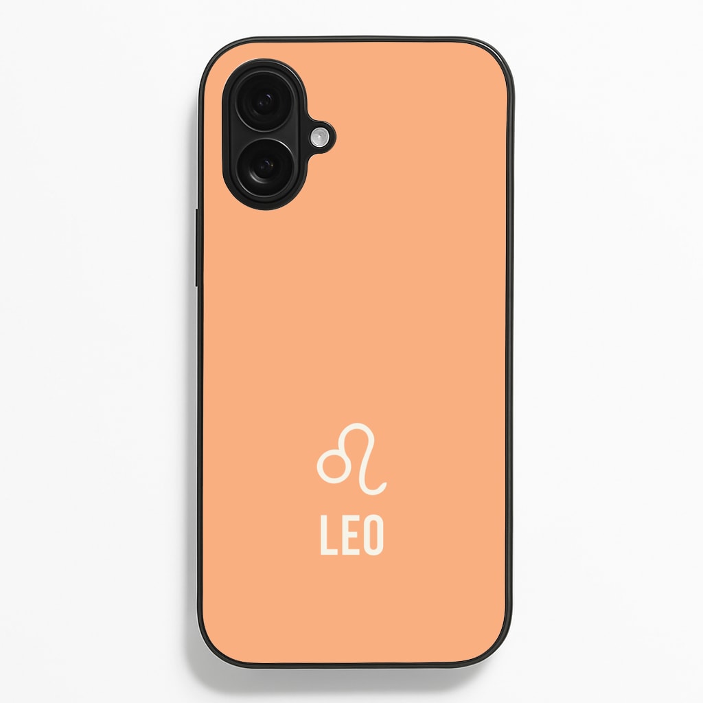 Leo Pastel Zodiac iPhone 16 Plus Case