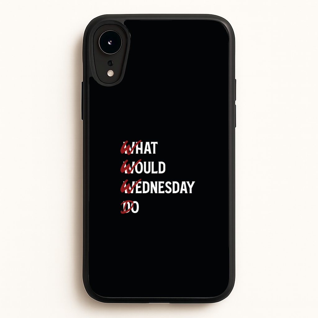 W.W.W.D iPhone XR Case