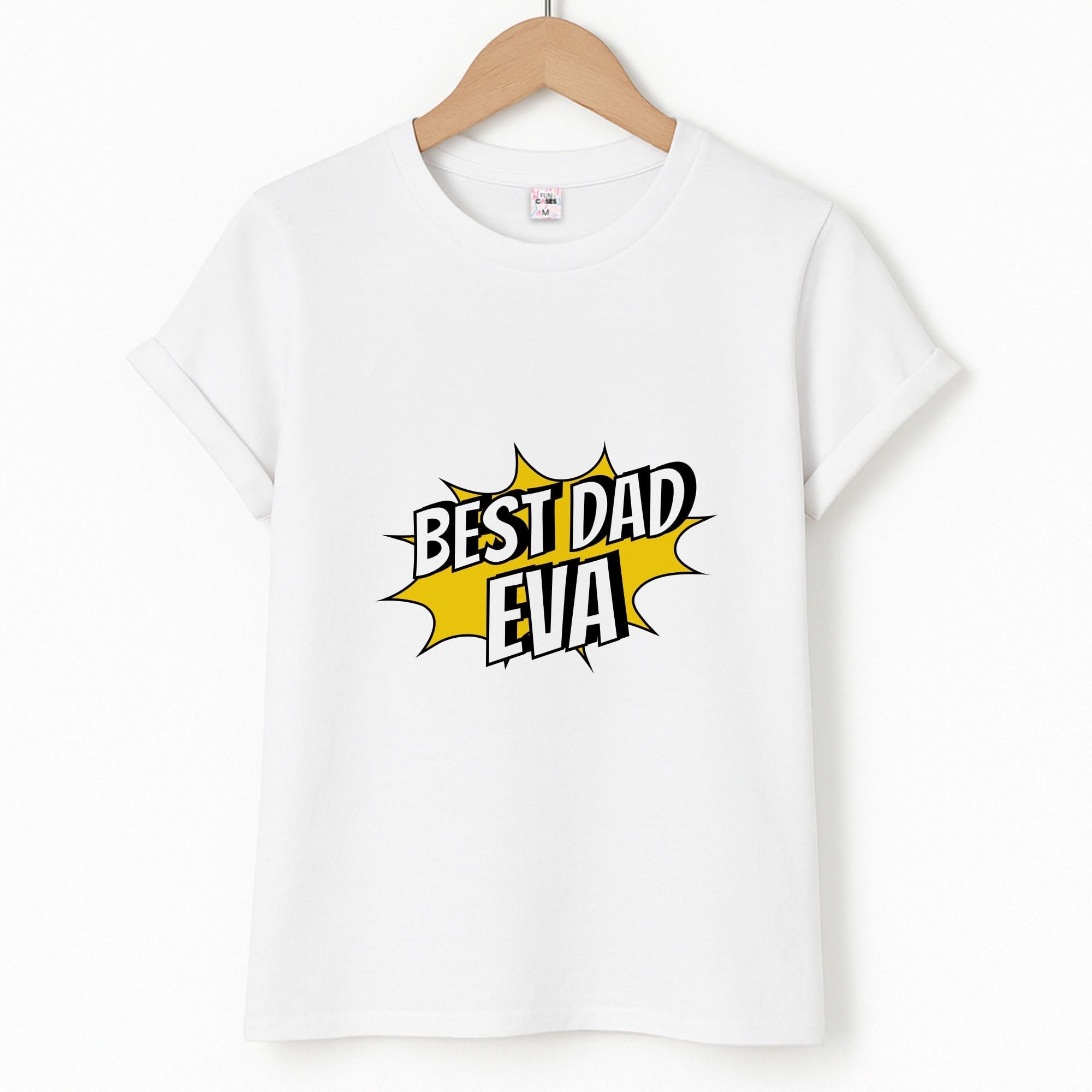 Comic Book Best Dad Eva Unisex T-Shirt