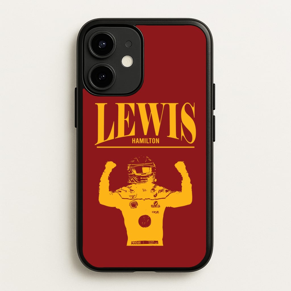 Lewis Red And Gold iPhone 12 Mini Case