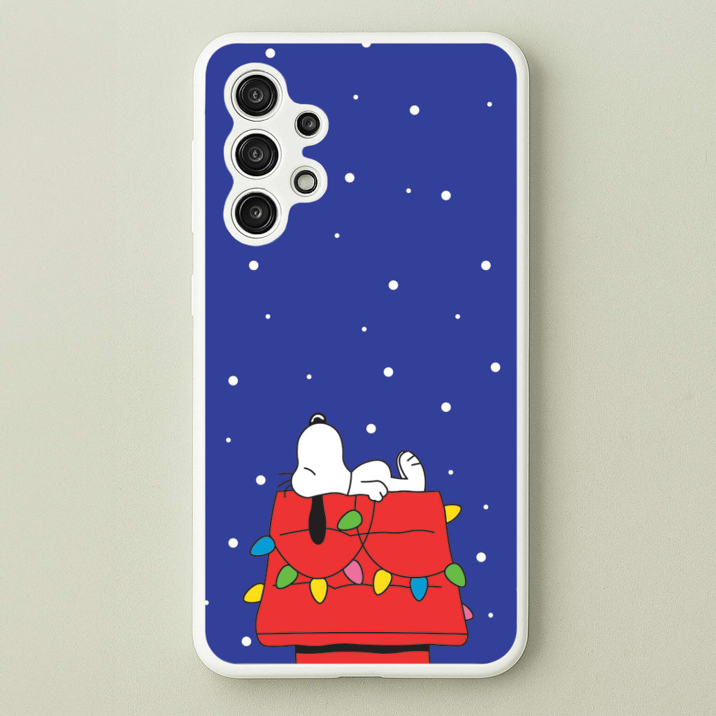 Cartoon Beagle Fairylights Galaxy A13 Case