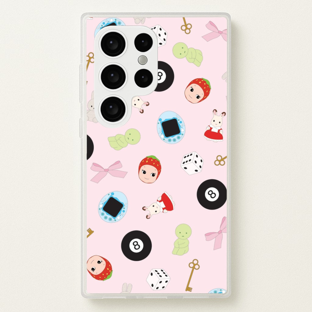 Trinkets Pattern Galaxy S24 Ultra Case