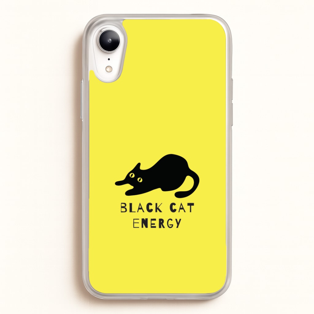 Black Cat Energy iPhone XR Case