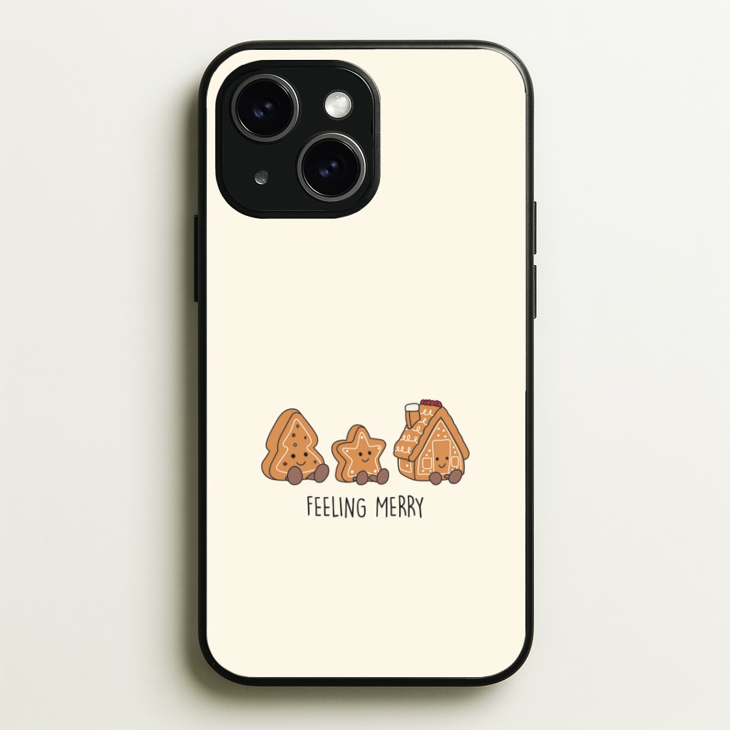 Gingerbread Plushies Quote iPhone 14 Plus Case