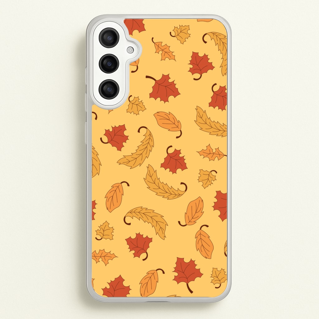 Leaves Assortment Pattern Galaxy A34 Case