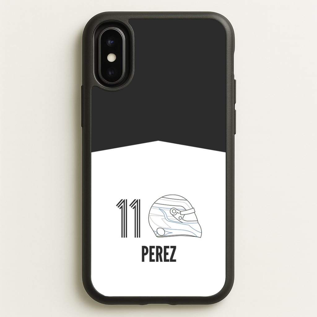 Perez Helmet 2026 iPhone X / XS Case