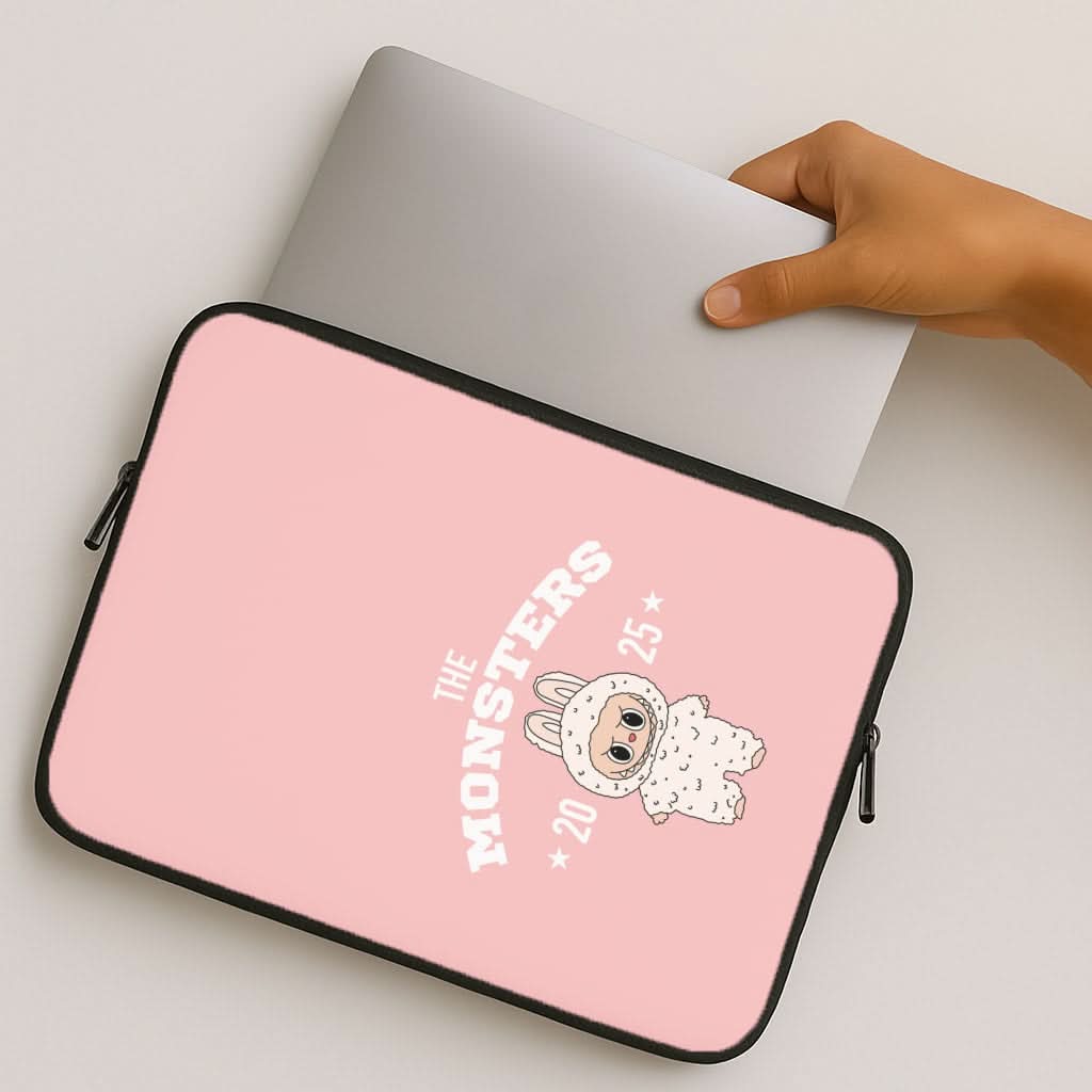 Cute Monster 2025 Pink MacBook Cover