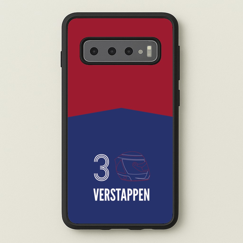 Verstappen Helmet 2026 Galaxy S10 Case