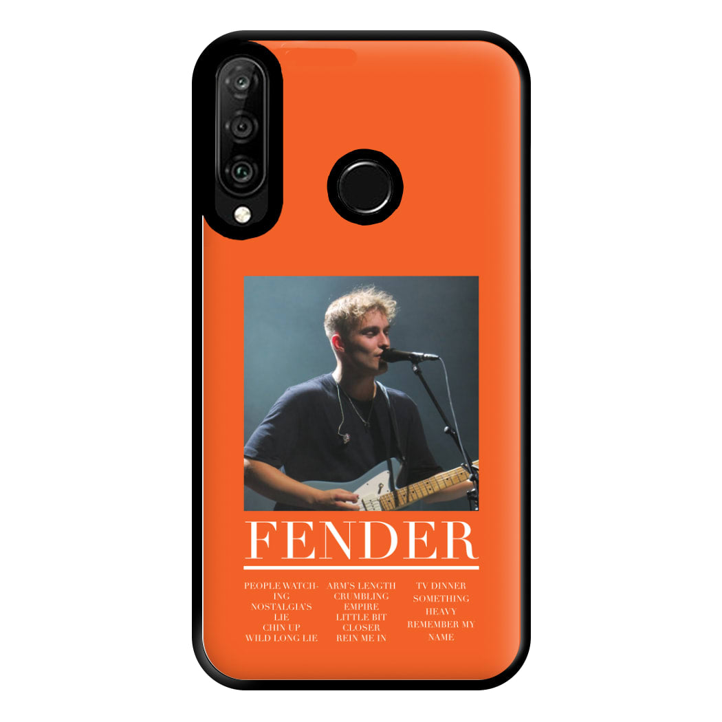 Fender Orange Song List Huawei P30 Lite Case