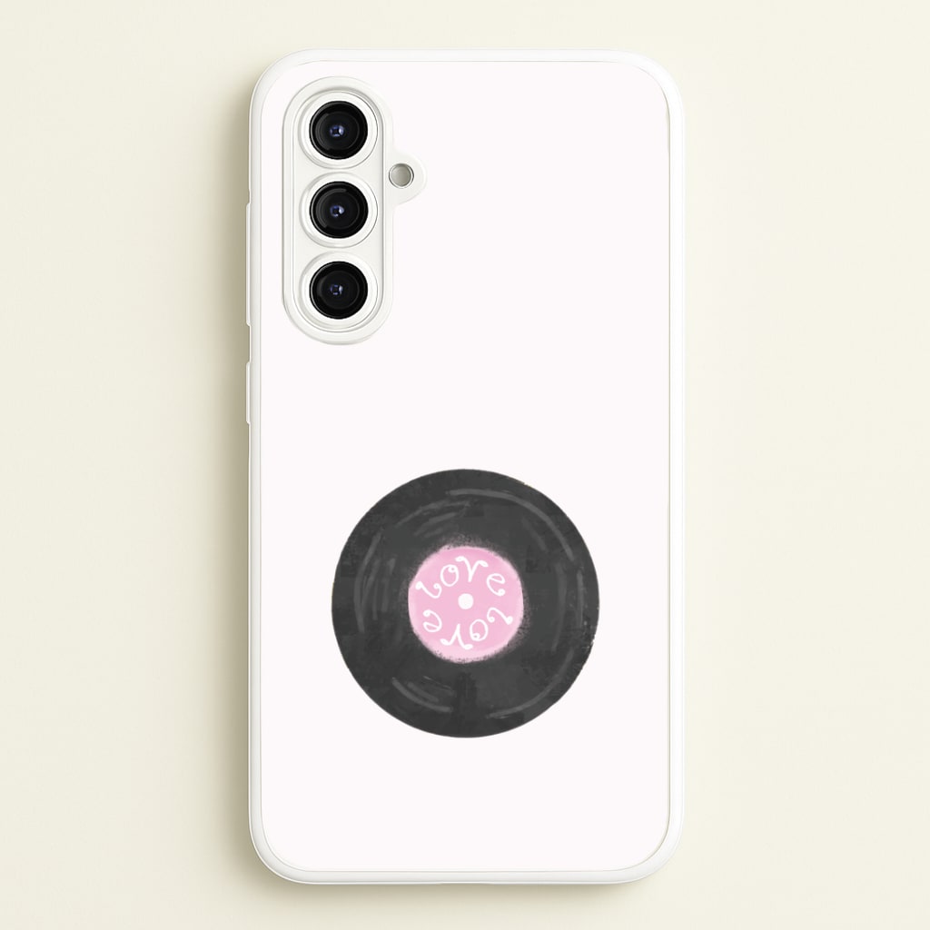 Love Vinyl Galaxy A16 Case