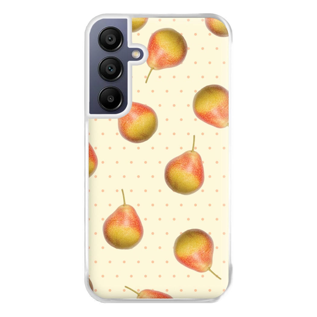 Pears And Polka Dots Pattern Galaxy A16 Case