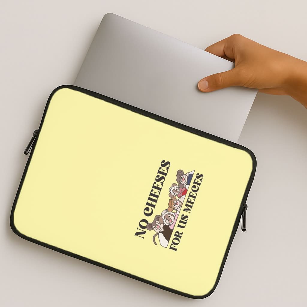 No Cheeses For Us Meeces II MacBook Cover