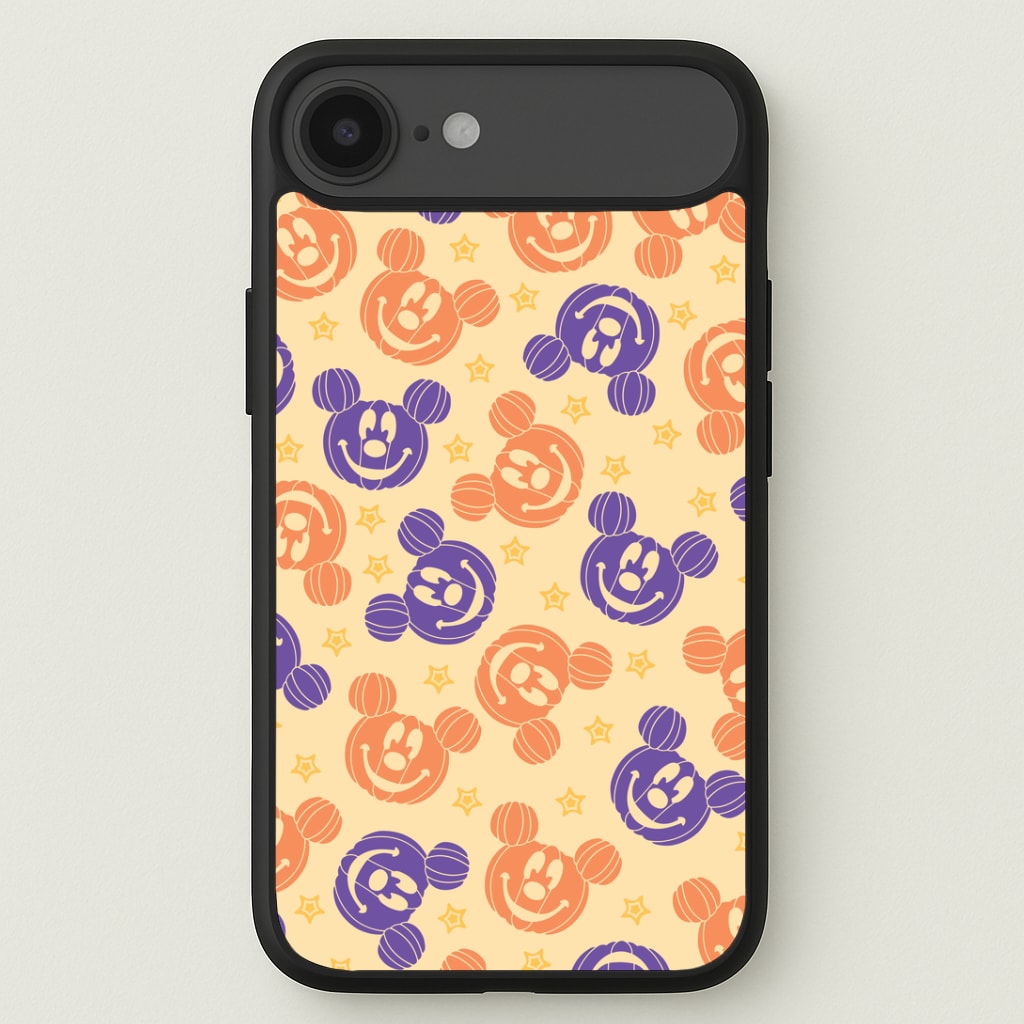 Pumkin Mouse And Stars Pattern iPhone 17 Air Case