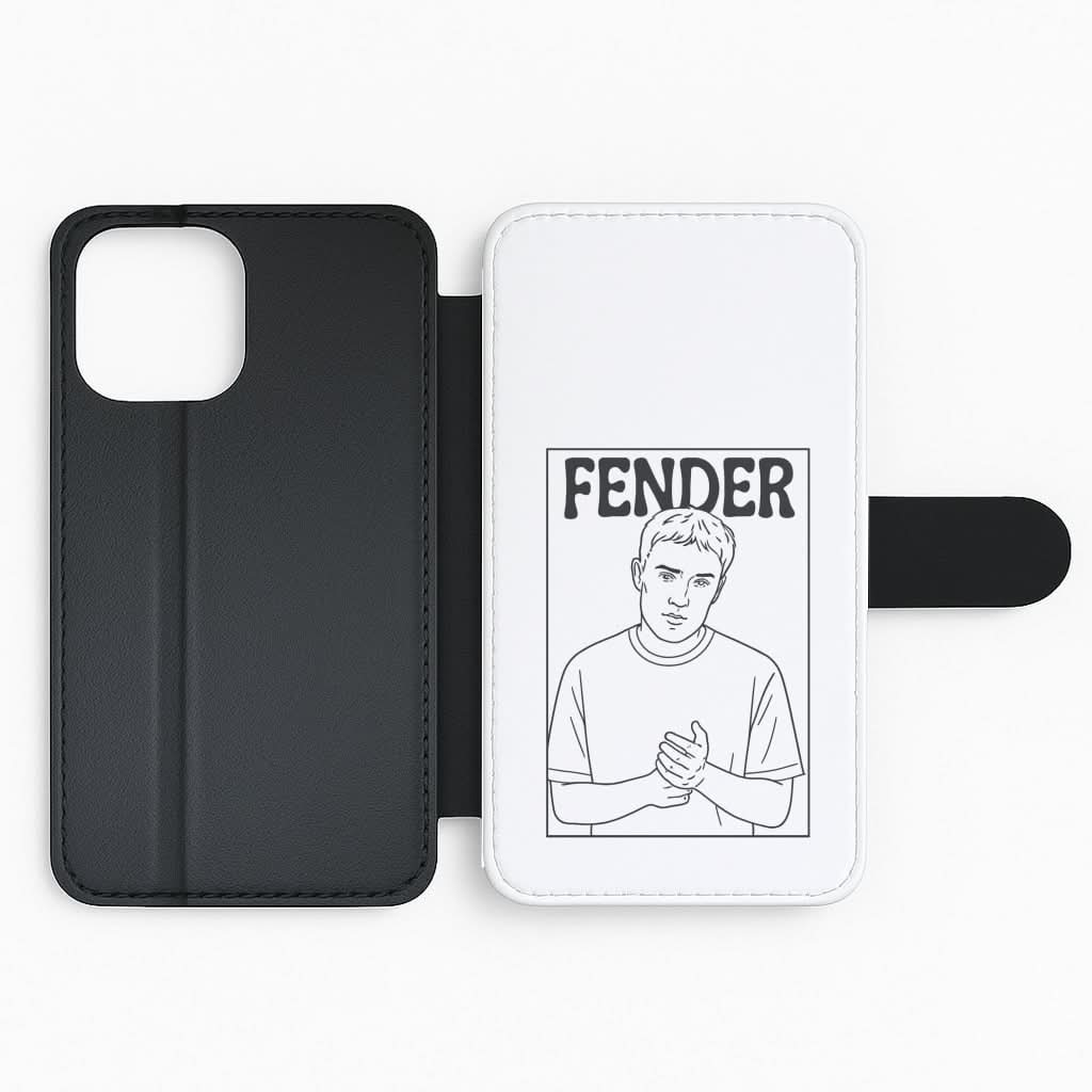 Fender Outline Flip Phone Case