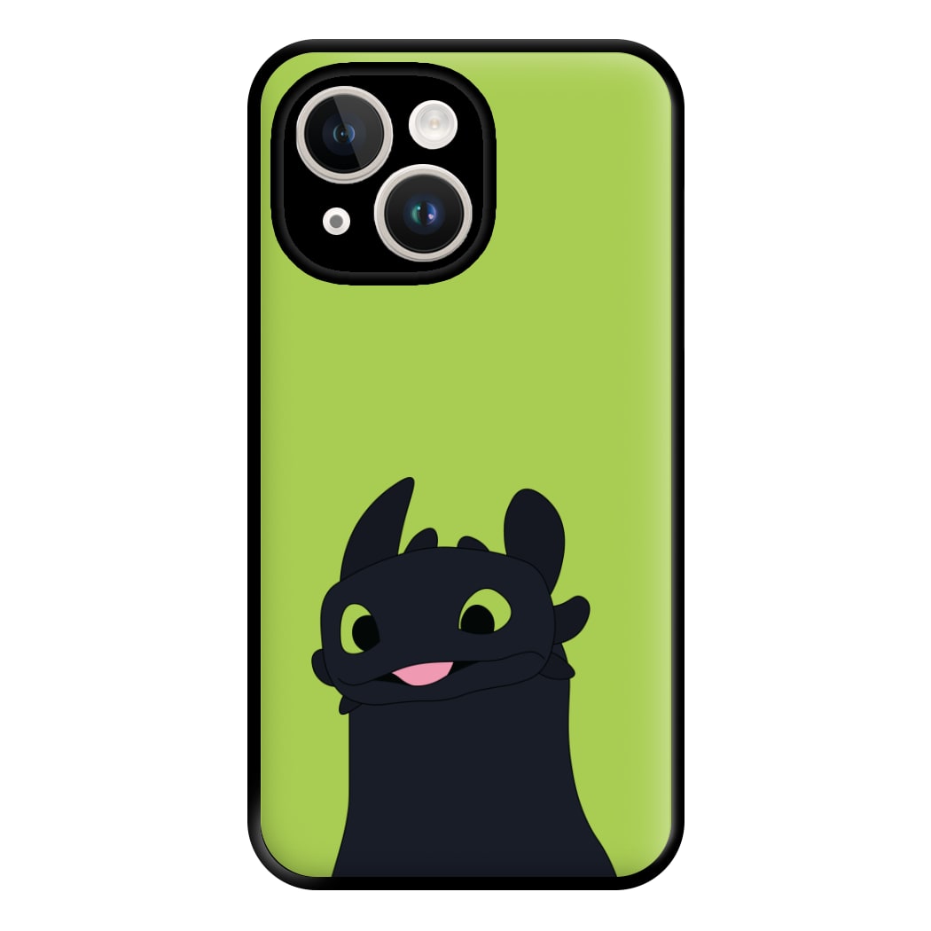 Black Fury Dragon iPhone 14 Plus Case