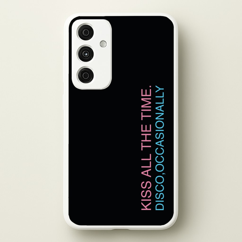 Disco Occasionally Text Galaxy A35 Case