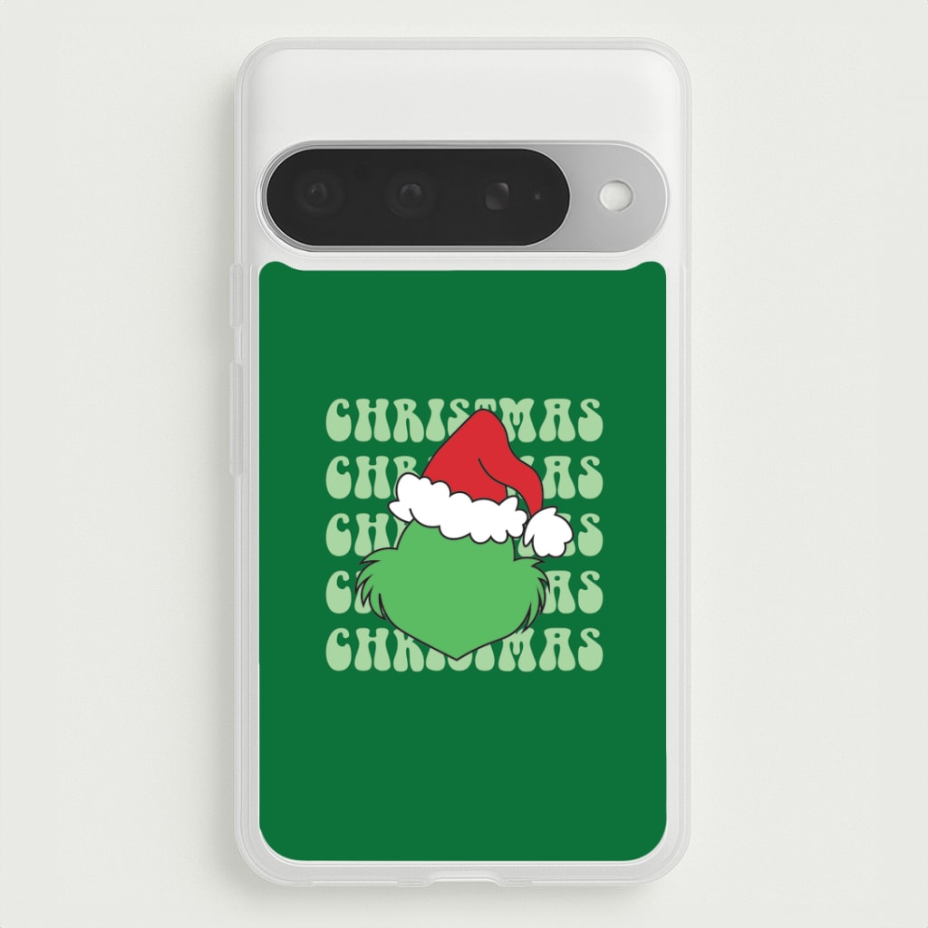 Green Creature Christmas Google Pixel 10 Pro XL Case